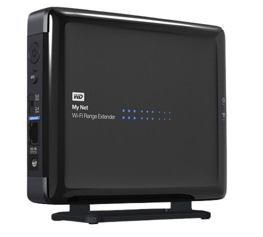 WDBAPK0000NCH WD Wi-Fi Range Extender Universal Dual Band Wireless Network Range Extender