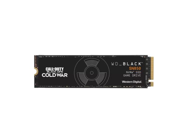 WDBB2F0010BNC-WRSN Western Digital Black Call of Duty Black OPS Cold War Special Edition SN850 1TB Triple-Level Cell PCI Express NVMe 4.0 x4 M.2 2280 Gaming Solid State Drive