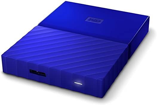 WDBYFT0040BBL-WESN Western Digital My Passport 4TB 5400RPM USB 3.0 External Hard Drive Blue