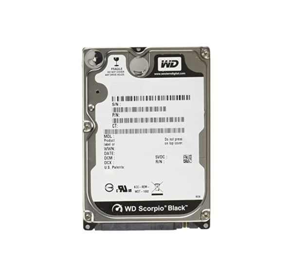 WDC3200BEKT Western Digital Scorpio Black 320GB 7200RPM SATA 3Gb/s 16MB Cache 2.5-inch Hard Drive