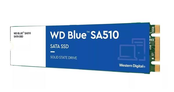 WDS100T3B0B Western Digital Blue SA510 Series 1TB SATA 6Gb/s M.2 2280 Solid State Drive