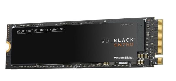 WDS500G3X0C Western Digital Black SN750 Series 500GB PCI Express NVMe 3.0 x4 3D NAND M.2 2280 Gaming Solid State Drive