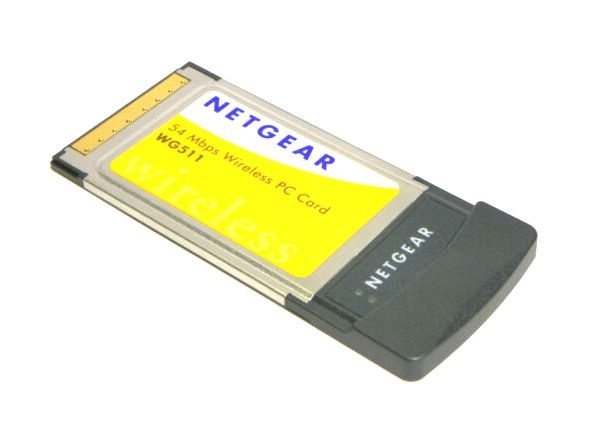 WG511v2 Netgear WG511 V2 32-Bit CardBus 54Mbit/s 802.11b/g 2.4GHz Wireless PC Network Adapter
