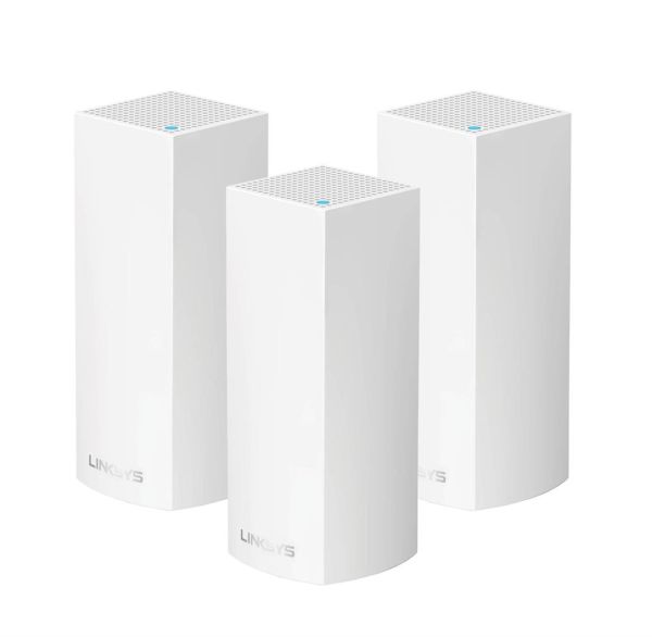 WHW0303 Linksys VELOP AC6600 Tri-Band Whole Home Mesh Wi-Fi System - (3-pack)