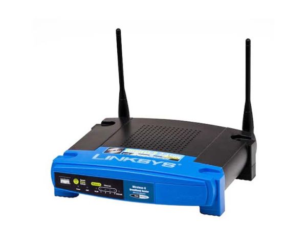 WRT54GL-DE Linksys 4-Port 2.4GHz IEEE 802.11b / g Wireless-G Broadband Router