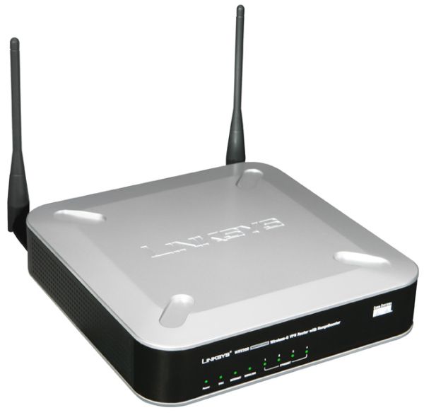 WRV200 Linksys Wireless G Vpn Router Qos Spi With Rangebooster Mimo Multiple Bssid