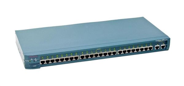 WS-C1924-A Cisco Catalyst 1900 24-Port 24 x 10/100Base-TX + 2 x 10Base-T Layer 2 Managed Fast Ethernet Network Switch