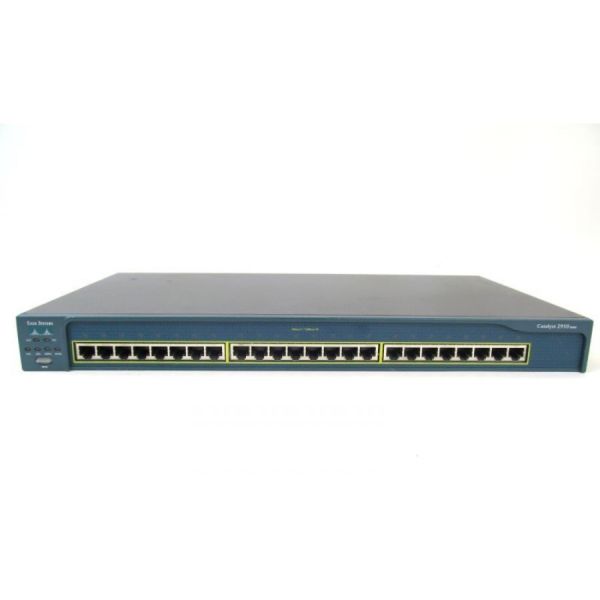 WS-C2950-24 Cisco Catalyst 2950 Series 2950-24 24 x RJ-45 Ports 10/100Base-TX Layer 2 Managed 1U Rack-mountable Fast Ethernet Network Switch