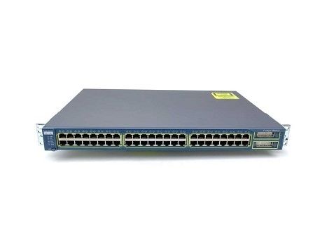 WS-C2950G-48-EI Cisco Catalyst 48 x Ports 10/100Base-SX + 2 x SFP Layer 2 Managed Stackable Fast Ethernet Switch