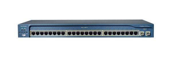 WS-C2950SX-24 Cisco Catalyst 2950C 24 x Ports 10/100Base-T + 2 x 100Base-FX Layer 2 Managed 1U Rack-mountable Fast Ethernet Network Switch