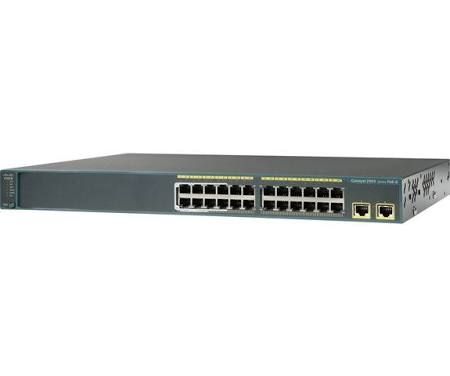 WS-C2960-24LT-L Cisco Catalyst 2960 Series 2960-24L 16 x RJ-45 Ports 10/100Base-TX + 8 x FE RJ-45 PoE+ Ports + 2 x GE RJ-45 Ports Layer 2 Managed Rack-mountable Fast Ethernet Network Switch