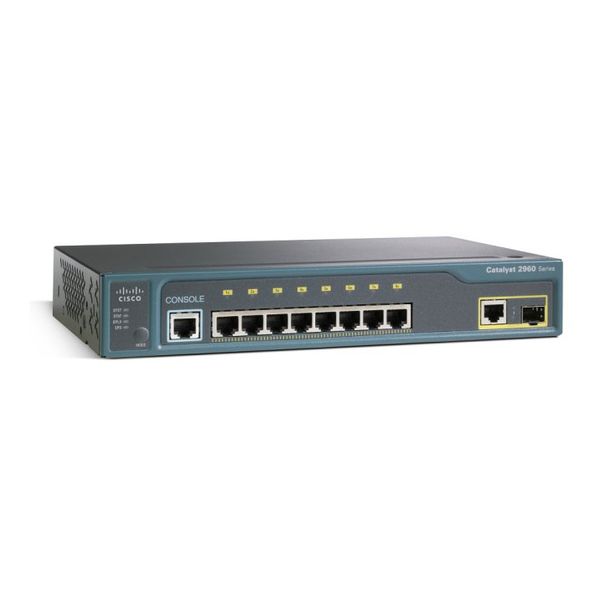 WS-C2960-8TC-L-RF Cisco Catalyst 2960 Series 2960-8T 8 x RJ-45 Ports 10/100Base-TX + 1 x Dual-Personality RJ-45/SFP Ports Layer 2 Managed Rack-mountable Fast Ethernet Network Switch