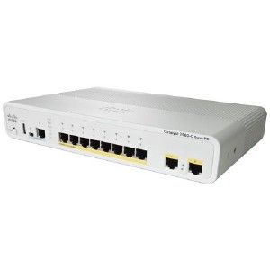 WS-C2960C-8TC-L-RF Cisco Catalyst 2960-C Series 2960C-8T 8 x RJ-45 Ports 10/100Base-TX + 2 x SFP Ports Layer 2 Managed Rack-mountable Fast Ethernet Network Switch