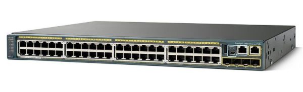 WS-C2960S-48FPS-L Cisco Catalyst 2960-S Series 2960S-48FPS 48 x PoE+ Ports 10/100/1000Base-T + 4 x SFP Ports Layer 3 Managed 1U Rack-mountable Gigabit Ethernet Network Switch