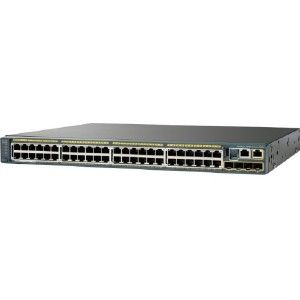 WS-C2960SF48TSS-RF Cisco Catalyst 2960-SF 48-Ports 10/100 RJ-45 Manageable Rack-mountable Fast Ethernet Switch with 4x SFP GE Uplink Ports
