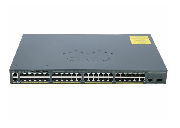 WS-C2960X-48TD-L Cisco Catalyst 2960-X 48 x Ports 10/100/1000Base-T + 4 x Gigabit SFP Layer 2 Managed Rack-mountable 1U Gigabit Ethernet Network Switch