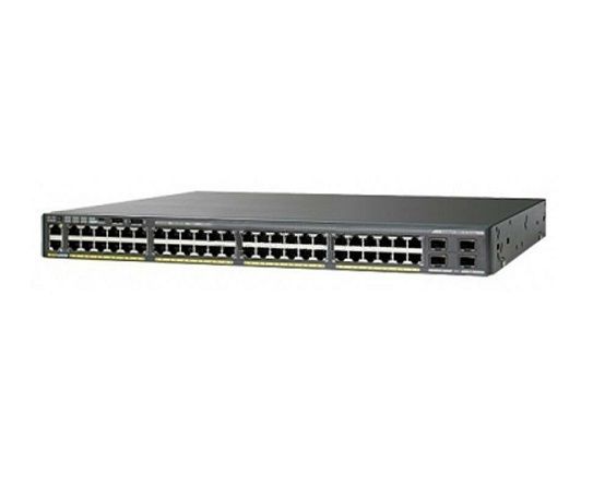 WS-C2960XR-48FPS-I Cisco Catalyst 2960-XR Series 2960XR-48FPS 48 x PoE+ Ports 10/100/1000Base-T + 4 x SFP Uplink Ports Layer 3 Managed 1U Rack-mountable Gigabit Ethernet Network Switch