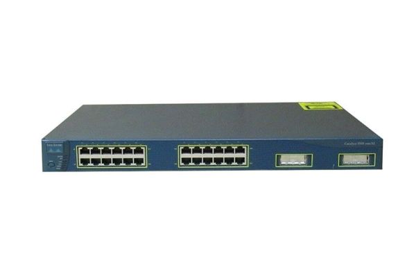 WS-C3524-XL-A Cisco Catalyst 3000 Series C3524P 24 x SFP+ Ports 10GBase-X Layer 3 Managed 1U Rack-mountable Gigabit Ethernet Network Switch