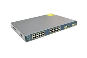 WS-C3550-24-DC-SMI Cisco Catalyst 3550 Series 3550-24 24 x RJ-45 Ports 10/100BaseT + 2 x SFP mini-GBIC Ports Layer 4 Managed Rack-mountable Fast Ethernet Network Switch