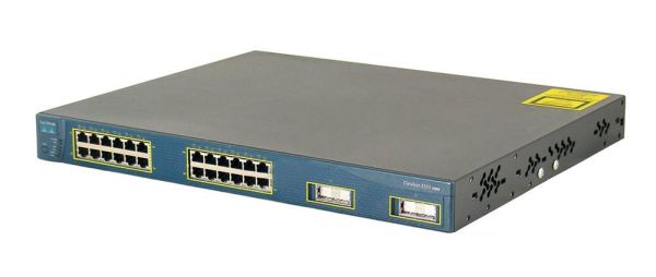 WS-C3550-24-EMI Cisco Catalyst 3550 Series 3550-24 24 x RJ-45 Ports 10/100BaseT + 2 x SFP mini-GBIC Ports Layer 4 Managed Rack-mountable Fast Ethernet Network Switch