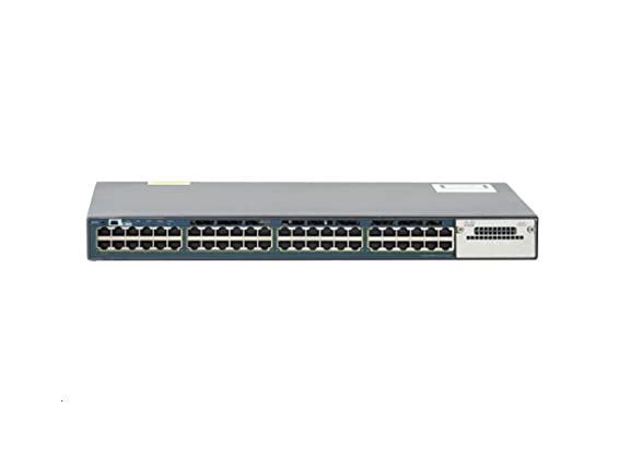 WS-C3560X-48T-S Cisco Catalyst 3560X Series C3560X-48T 48 x RJ-45 Ports 10/100/1000Base-T Layer 3 Managed 1U Rack-mountable Gigabit Ethernet Switch