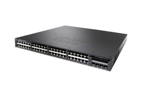 WS-C3650-48FQ-S-RF Cisco Catalyst 3650 Series C3650-48F 48 x RJ-45 Ports PoE+ 10/100/1000Base-T + 4 x SFP Uplinks Ports Layer 3 Managed Rack-mountable Gigabit Ethernet Network Switch