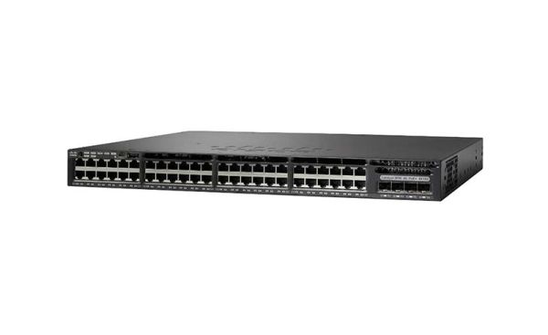 WS-C3650-48PQ-E-RF Cisco Catalyst 3650 Series C3650-48P 48 x RJ-45 Ports PoE+ 10/100/1000Base-T + 4 x SFP Uplinks Ports Layer 3 Managed Rack-mountable Gigabit Ethernet Network Switch