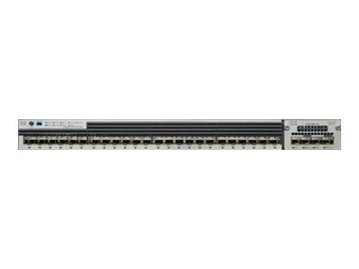 WS-C3750X-24S-E-RF Cisco Catalyst 3750X Series 3750X-24S 24 x SFP Ports 1000Base-X Layer 3 Managed Rack-mountable Gigabit Ethernet Network Switch