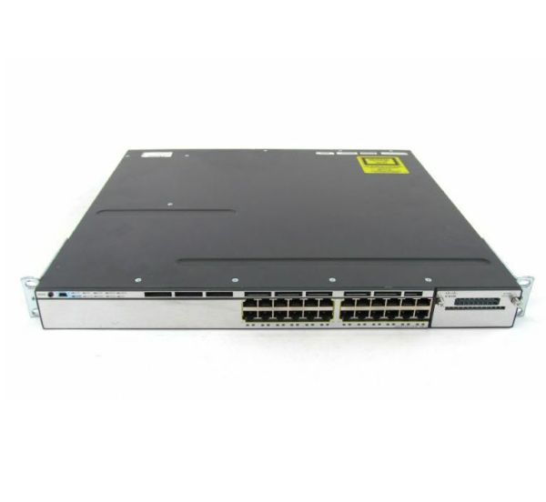 WS-C3750X-24T-E Cisco Catalyst 3750X 24 x Ports 10/100/1000Base-T Layer 3 Managed Gigabit Ethernet Network Switch