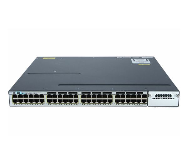 WS-C3750X-48T-S Cisco Catalyst 3750-X Series 48 x Ports 10/100/1000Base-T Layer 2 Managed Gigabit Ethernet Network Switch