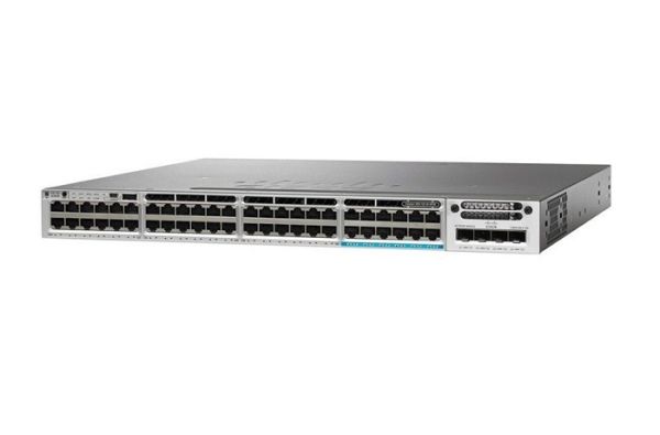 WS-C3850-48U-S Cisco Catalyst 3850 Series UPoE 48 x Ports 10/100/1000Base-T Layer 3 Managed Gigabit Ethernet Network Switch