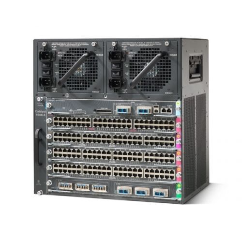 WS-C4506-S4-AP50 Cisco Catalyst 4500-E Series C4506 6 x Expansion Slots Layer 2 Managed with FAN Network Switch Chassis