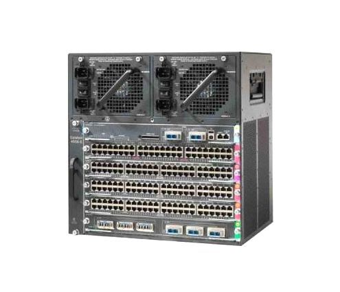 WS-C4506E-S6L-96V+ Cisco Catalyst 4500-E Series 6-Slot Layer 2 with FAN without Power Supply Switch Chassis