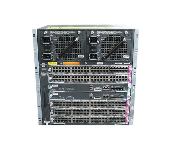 WS-C4510R-E= Cisco Catalyst 4500 Series C4510R 10 x Expansion Slots Rack Mountable Network Switch Chassis