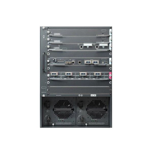 WS-C6509-E-NAM3-K9 Cisco Catalyst 6500 Series WS-C6509-E 9 x Expansion Slots 14U Rack-mountable Layer 3 Managed Network Switch Chassis