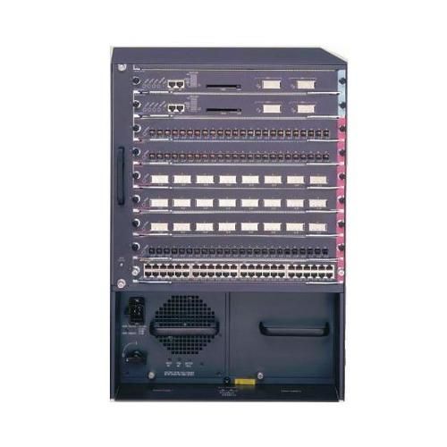 WS-C6509E-CSM Cisco Catalyst 6500 Series WS-C6509-E 9 x Expansion Slots 14U Rack-mountable Layer 3 Managed Network Switch Chassis