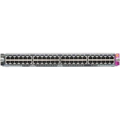 WS-X4748-RJ45-E= Cisco Catalyst 4500E Series 48 x RJ-45 Ports 10/100/1000Base-T Gigabit Ethernet Line Card Service Module