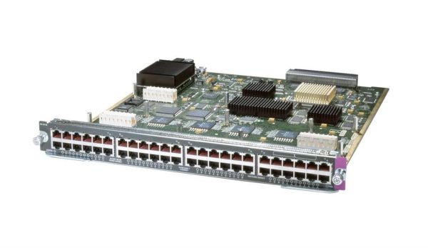 WS-X6148E-GE-45AT Cisco Catalyst 6500 Series 48 x RJ-45 Ports PoE+ 10/100/1000Base-T Gigabit Ethernet Network Interface Module