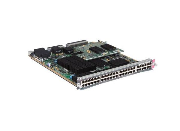 WS-X6748-GE-TX Cisco Catalyst 6000 48-Ports 10/100/1000 Base-T Gigabit Ethernet Switch Module