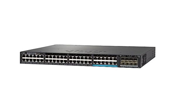 WSC365012X48UQS-rf Cisco Catalyst 36 x 10/100/1000 (UPOE) + 12 x 100/1000/2.5G/5G/10G (UPOE) + 4 x 10 Gigabit SFP+ (uplink) Layer 3 Managed Gigabit Ethernet Network Switch