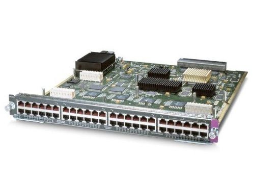 WSX6148E-GE45AT-RF Cisco Catalyst 6500 Series 48 x RJ-45 Ports PoE+ 10/100/1000Base-T Gigabit Ethernet Network Interface Module