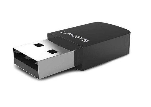WUSB6100M Linksys Max-Stream AC600 Dual-Band MU-MIMO USB Adapter