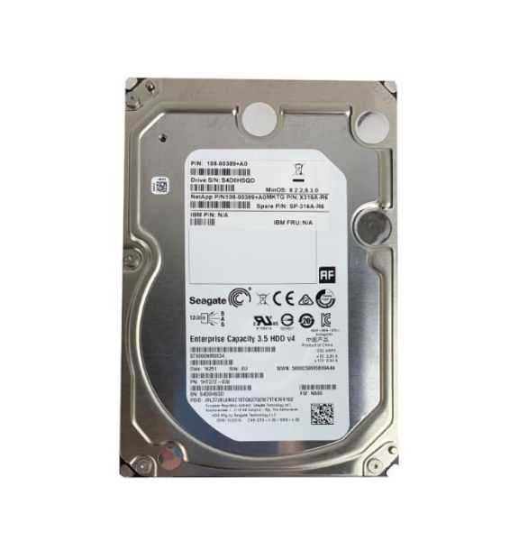 X316A-R6 NetApp 6TB 7200RPM SATA 6Gb/s 3.5-inch Hard Drive