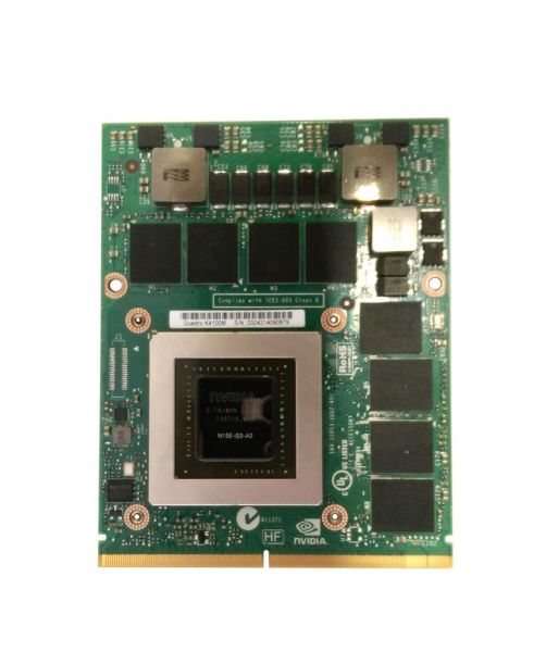 0X8T6N Dell nVidia Quadro K4100M 4GB MXM Video Card