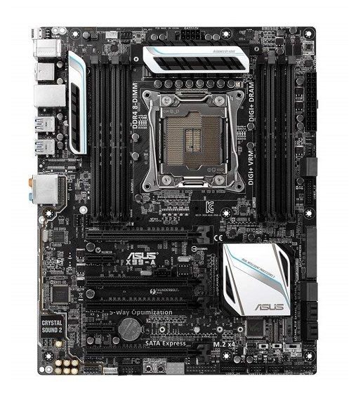 X99-A ASUS Intel X99 DDR4 8-Slot (Motherboard) Socket 2011-v3
