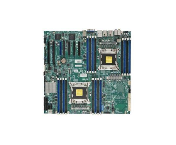 X9DAX-iF-HFT Supermicro X9DAX-IF Socket LGA2011 Intel C602 Chipset Enhanced Extended ATX System Board (Motherboard) Supports 2x Xeon E5-2600 E5-2600 v2 Series DDR3 16x DIMM