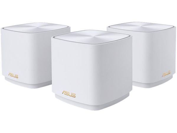 XD4 (W-3-PK) Asus ZenWiFi AX Mini XD4 Mesh Wifi System - 3-Pack