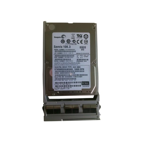 XRA-SS2CF-300G10KZ Sun 300GB 10000RPM SAS 6GB/s Hot-Pluggable 64MB Cache 2.5-inch Hard Drive