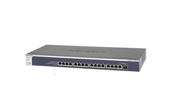 XS716E Netgear Prosafe XS716E 16 x RJ-45 Ports 10GBase-T + 1 x SFP+ Port Layer 2 Managed Gigabit Ethernet Plus Network Switch