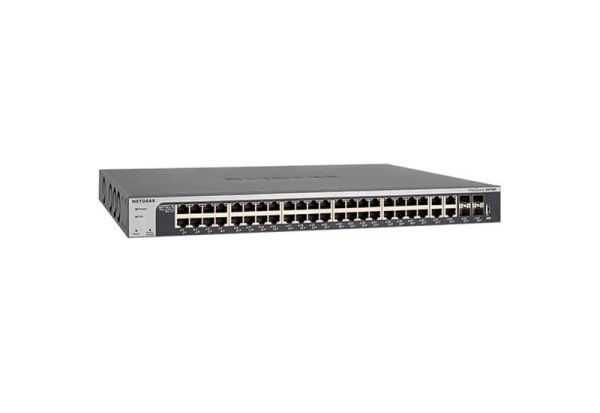XS748T Netgear Prosafe XS748T 44 x RJ-45 Ports 10GBase-T + 4 x SFP+ Ports Layer 3 Managed 1U Rack-mountable Gigabit Ethernet Network Switch